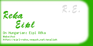 reka eipl business card